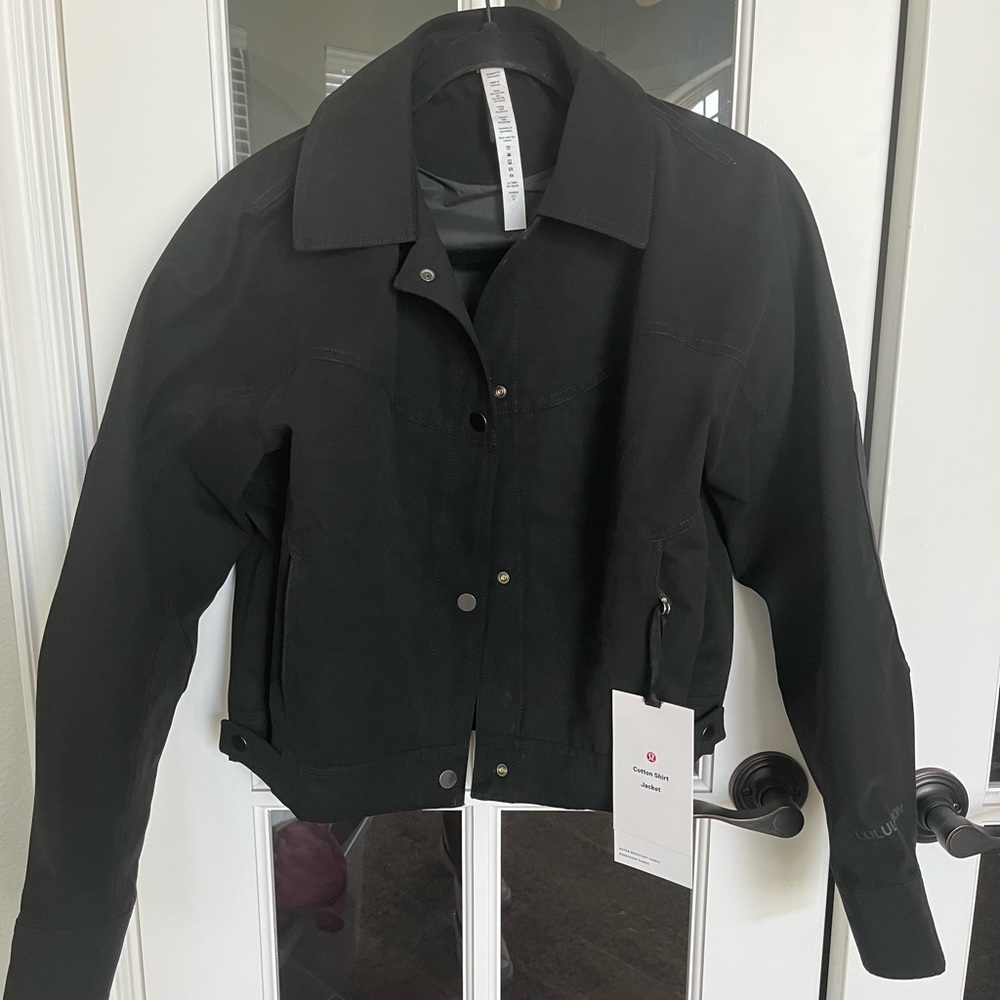 Lululemon Cotton Shirt Jacket NWT